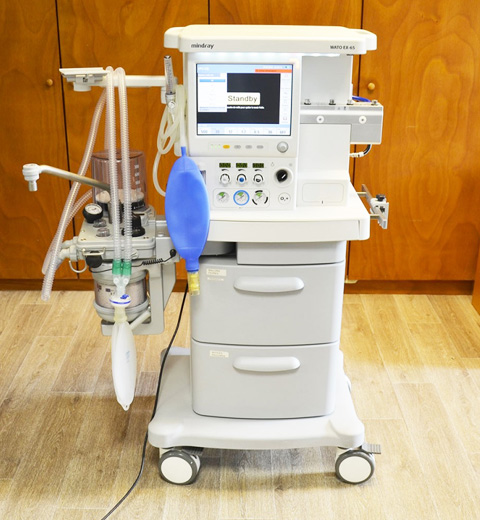 ماشین بیهوشی - تجهیزات پزشکی کارکرده