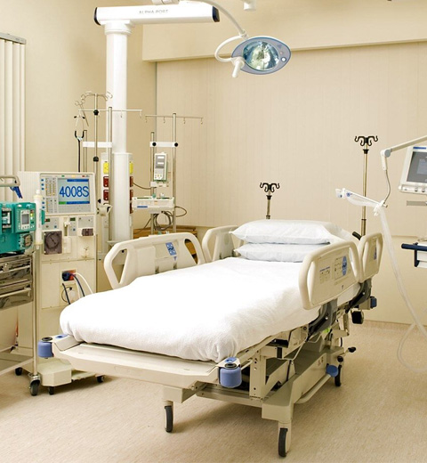 تخت ICU - تجهیزات پزشکی کارکرده