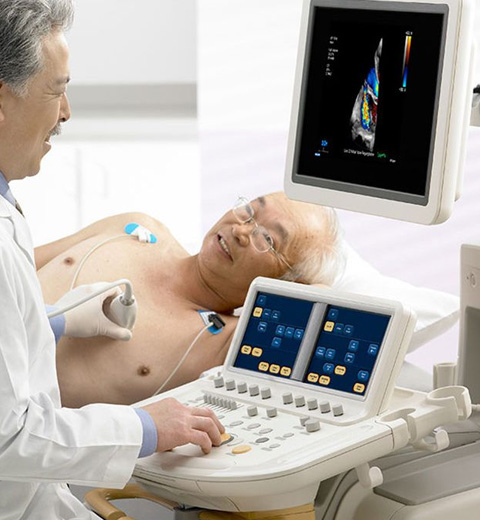 دستگاه اکو قلب - تجهیزات پزشکی کارکرده