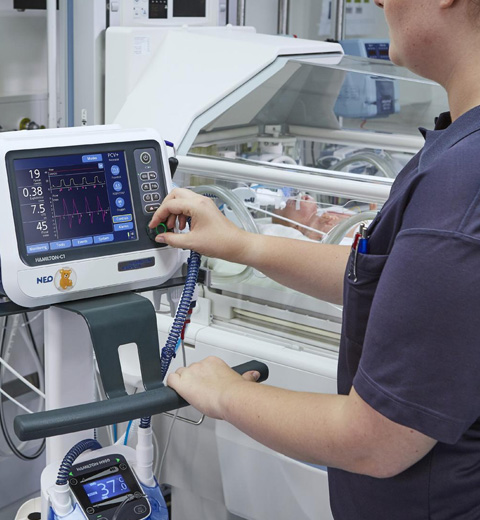 ونتیلاتور نوزاد - تجهیزات پزشکی کارکرده