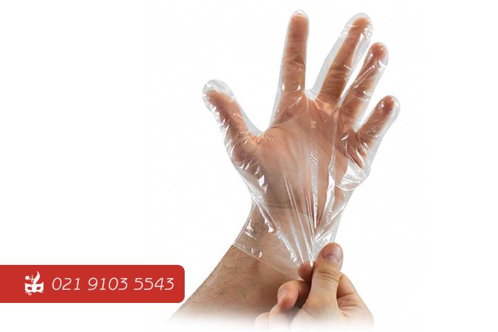 دستکش نایلونی - انواع دستکش های پزشکی پارت 1